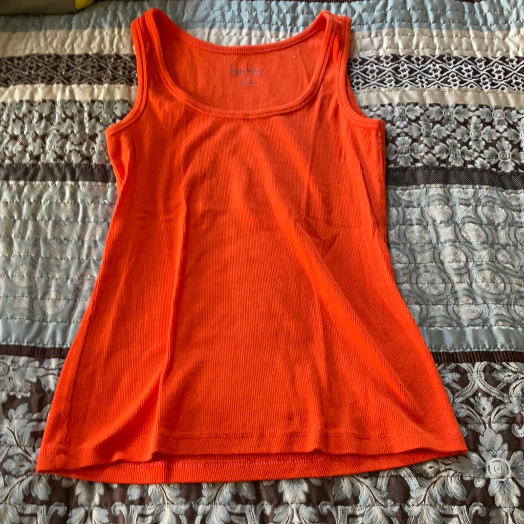 Orange Tank By Nicole Miller.